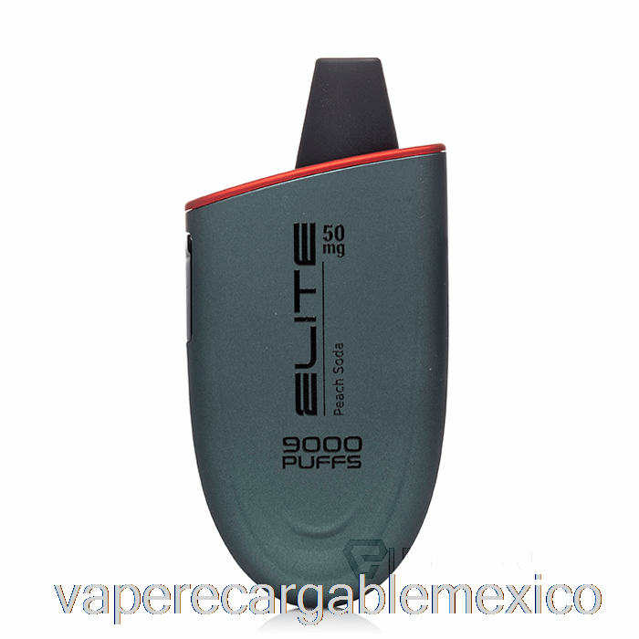 Vape Recargable Bugatti Elite 9000 Refresco De Durazno Desechable